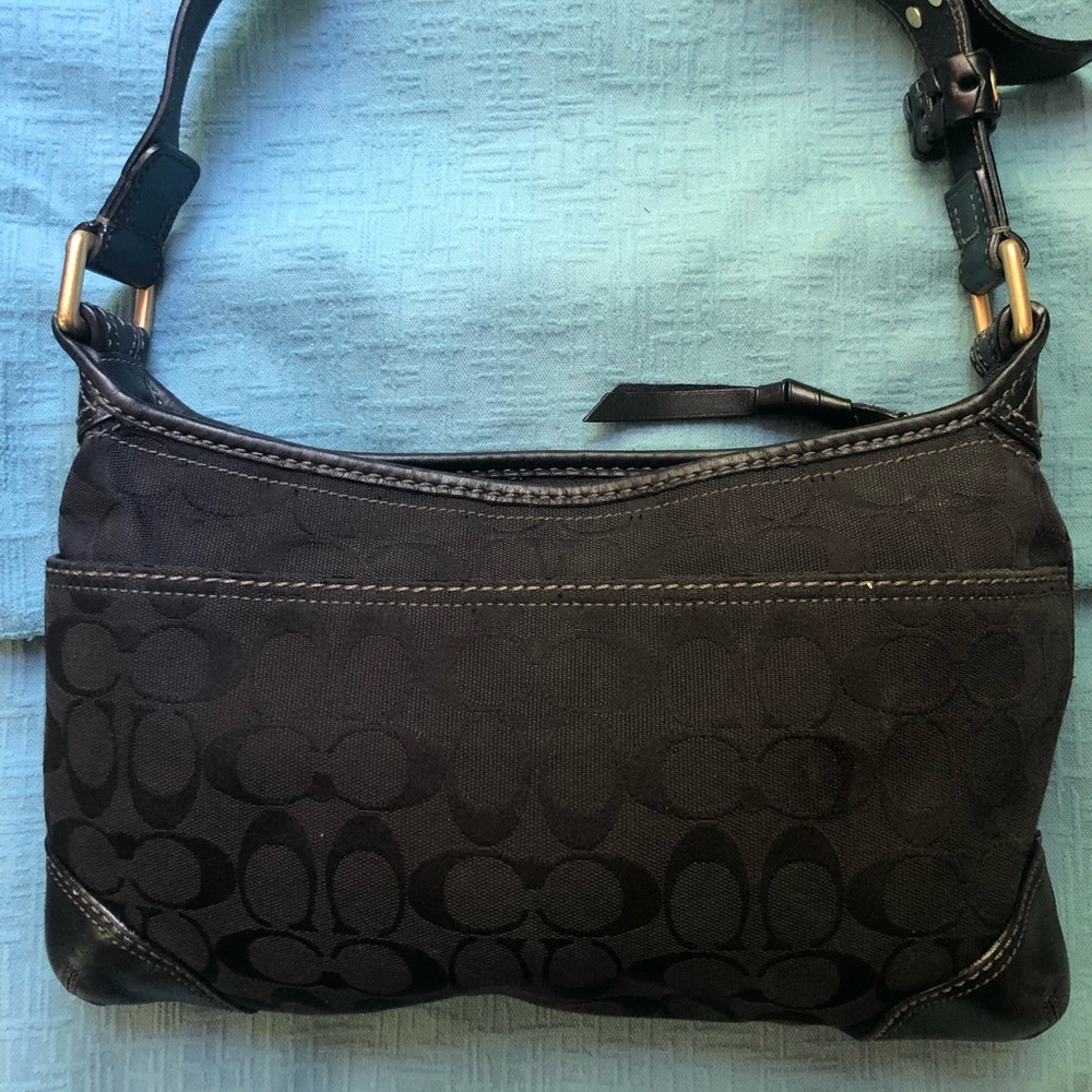 Black Coach Shoulder Bag